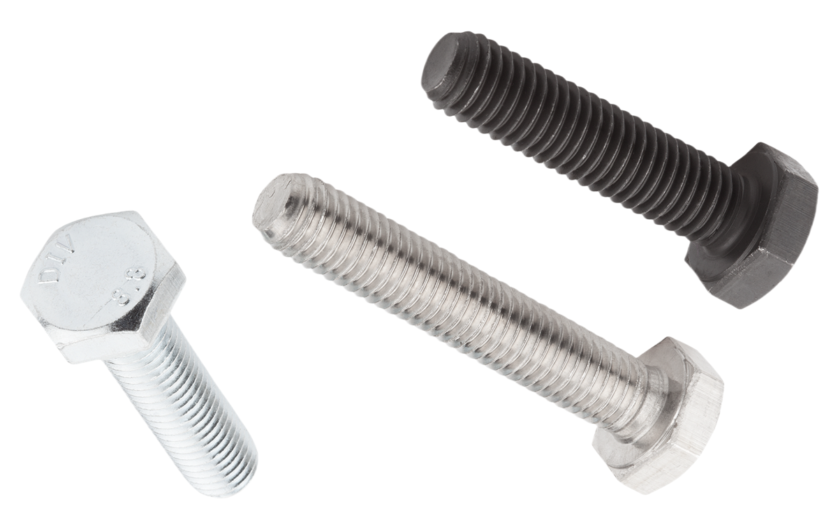 DIN 933 HEXAGON HEAD SCRUCSED THE HEAD - Grades Product A a B